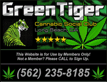 Tablet Screenshot of greentiger420.com